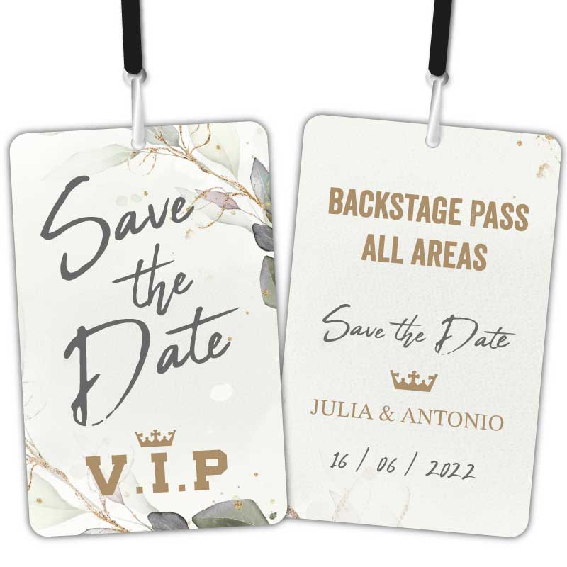 Save the Date Backstagepass